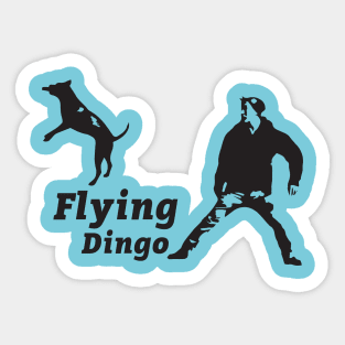 Flying Dingo Sticker